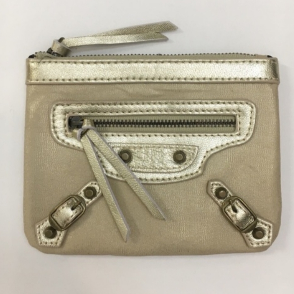 Balenciaga Paris Gold Coin Purse
